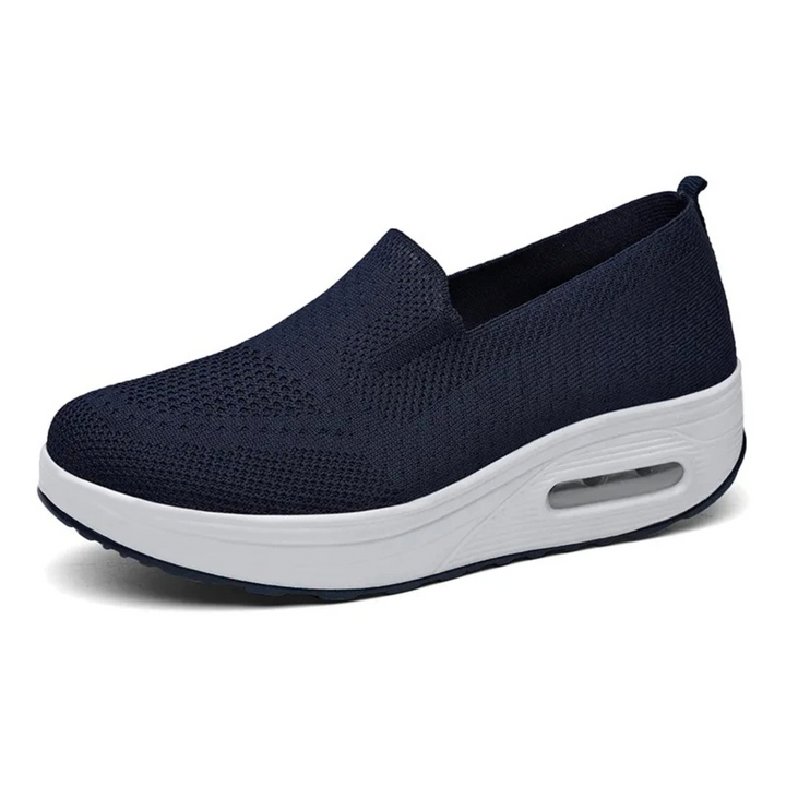 Drune – Einfarbige, atmungsaktive Damen-Slipper aus Mesh