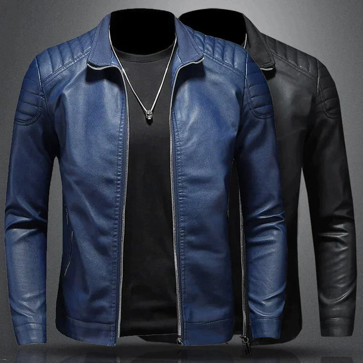 Drune | Ultimative Lederjacke für Herren | Coole und nachhaltige Motorradjacke