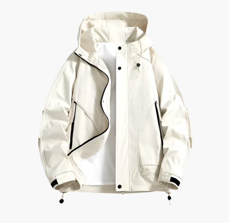 Drune | Outdoor Funktionsjacke - Winddichte Regenjacke für Freizeit und Sport