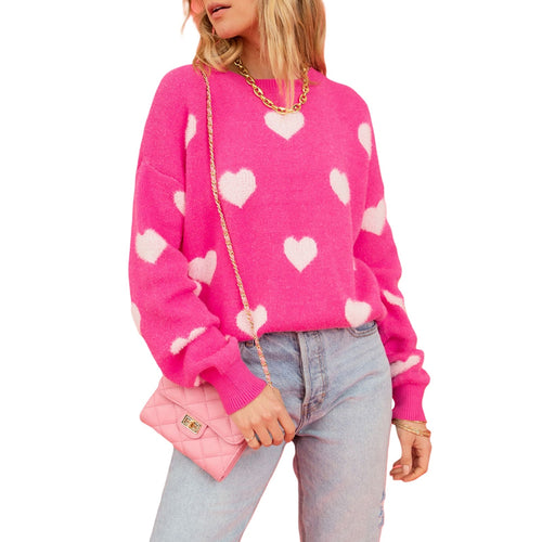 Drune | Süßer Pullover mit Kleinem Herz