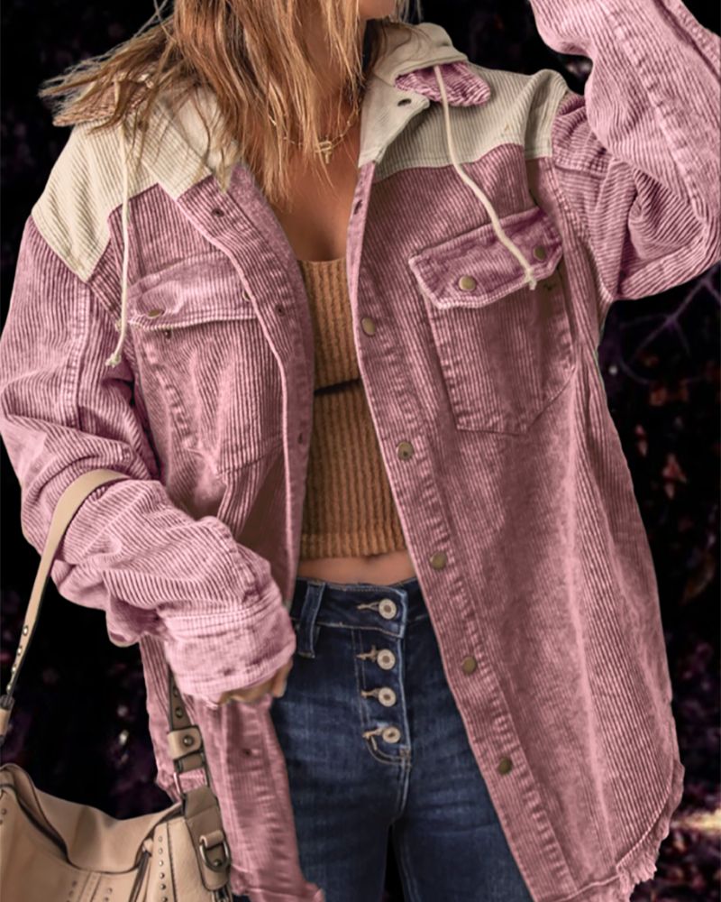 Drune | Stylische Cordjacke