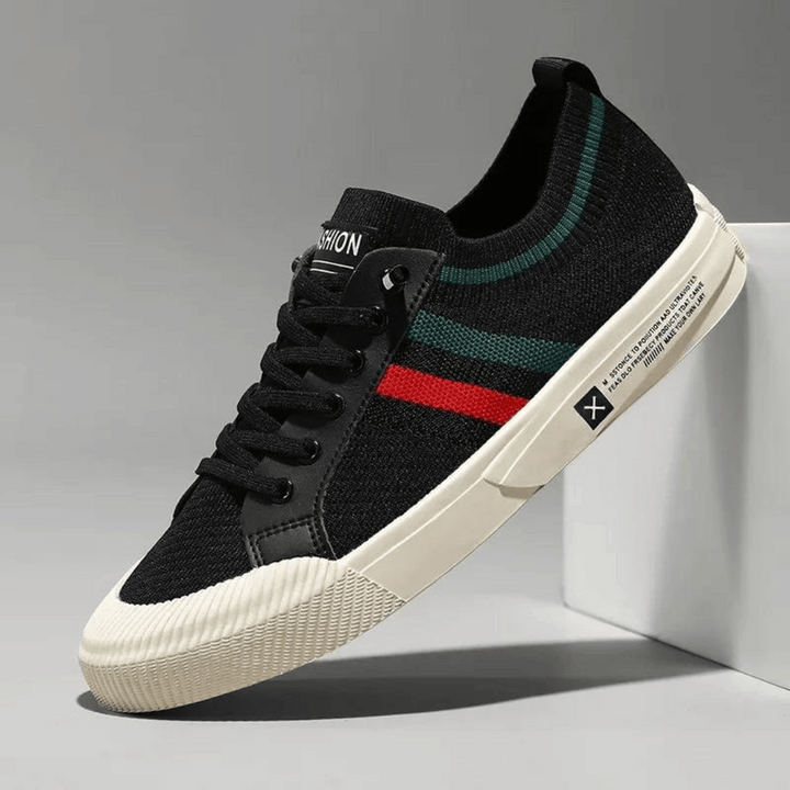 Drune | Lässige Sneakers Mit Strickmuster Für Männer