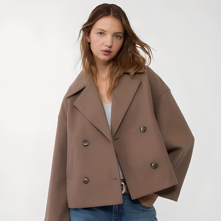 Drune | Freizeit, locker sitzende Kurzjacke für Frauen