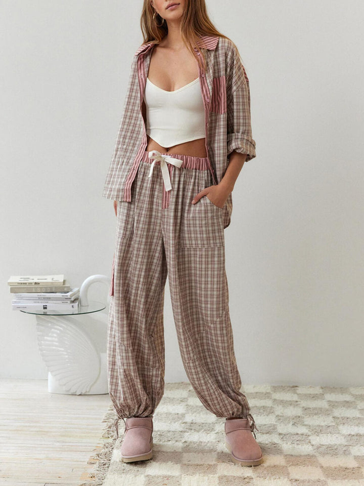 Drune | Lockeres Pyjama-Set
