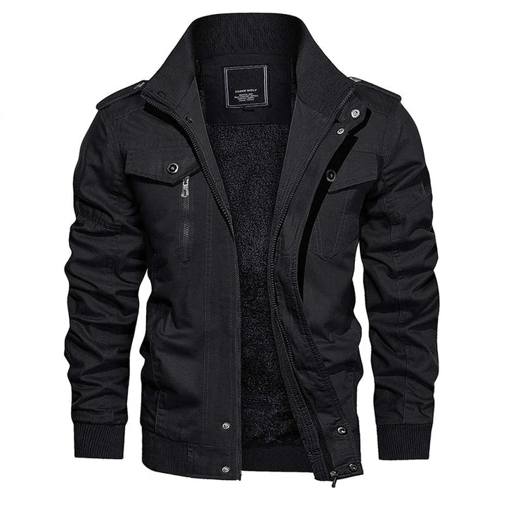 Drune | Moderner und Trendiger Bomber mit Weichem Futter für Männer Perfekt für Den Alltag
