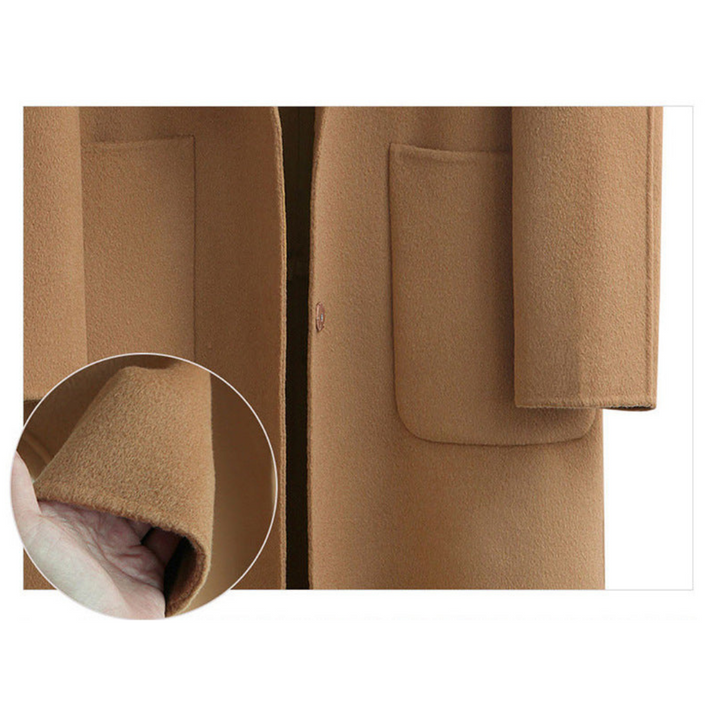 Drune | Langarm Winter Warme Trench Mantel - Lange