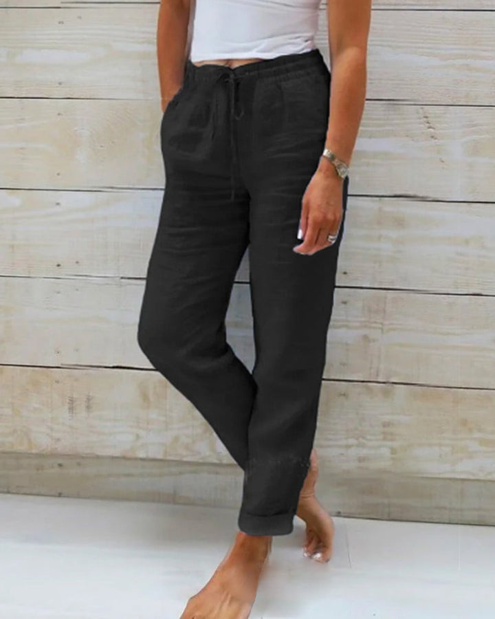 Drune | Elastische Baumwoll und Polyesterhose