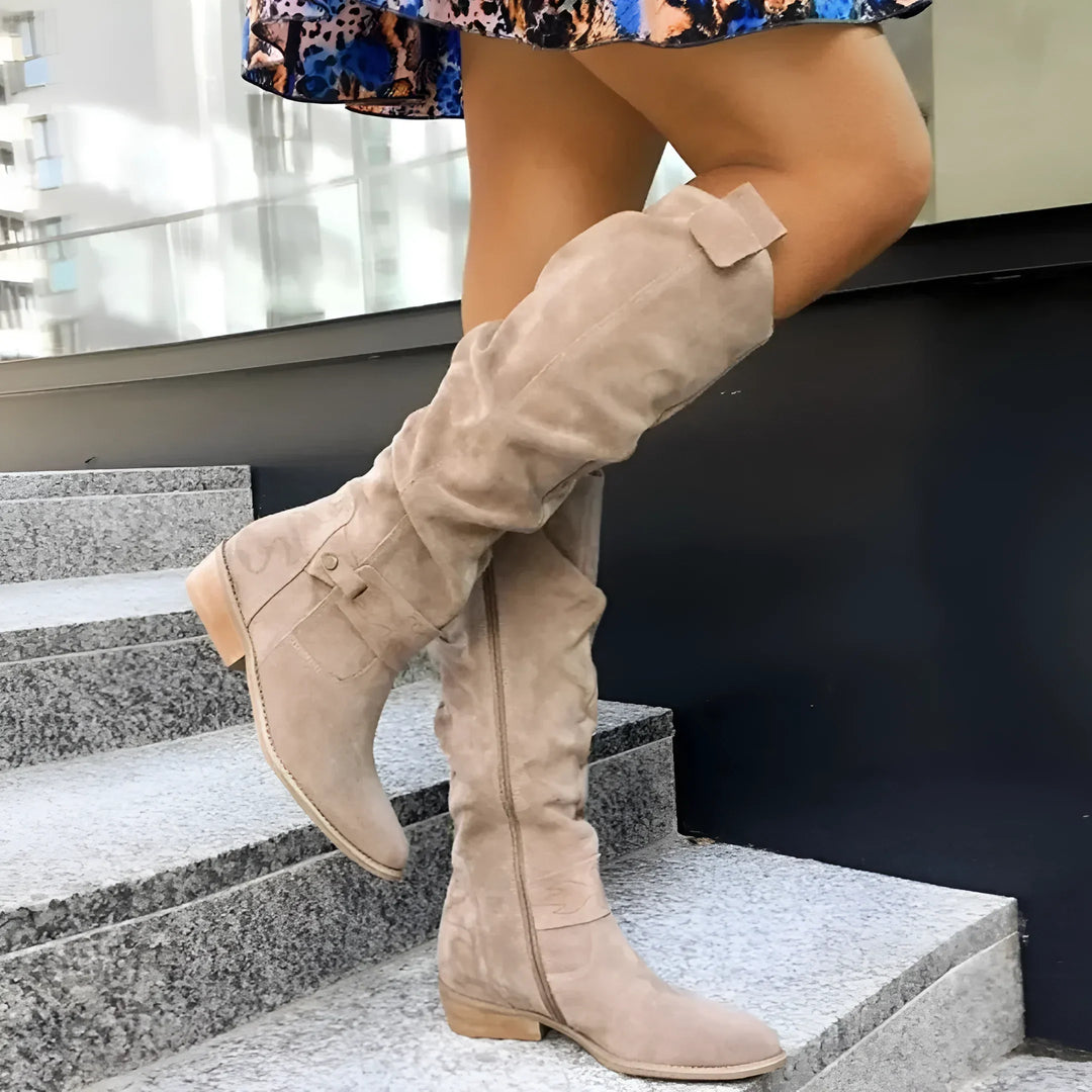Damenstiefel aus hochwertigem Material