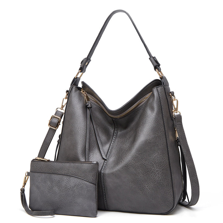 Drune | Vintage-Inspirierte Leder Hobo-Tasche