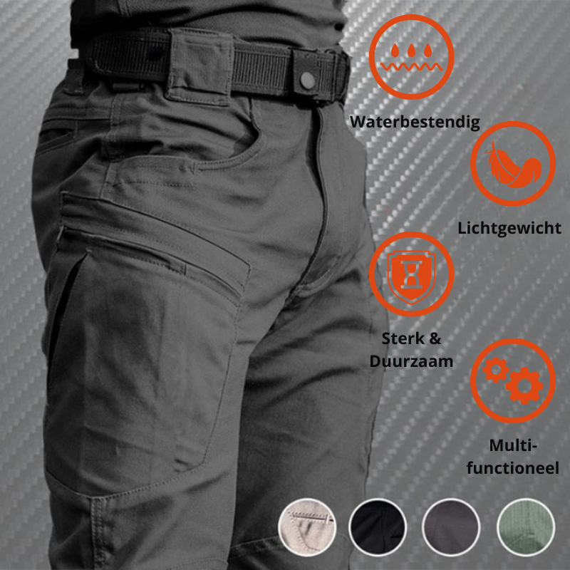 DruneFunktionale und Stilvolle Herren Cargo Hose mit Praktischen Klappen Taschen