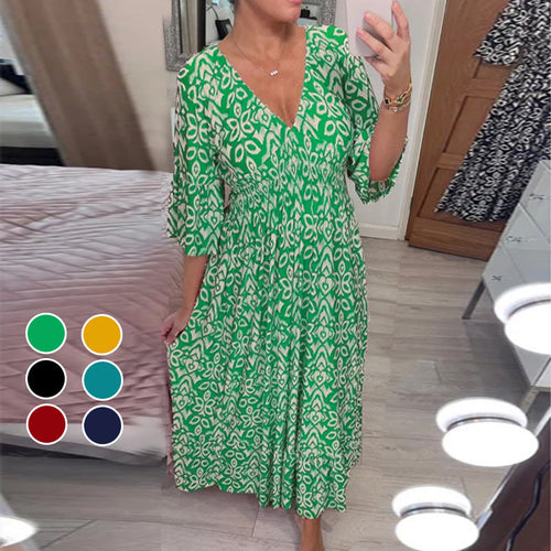 Drune | Modische Damenkleid mit Print