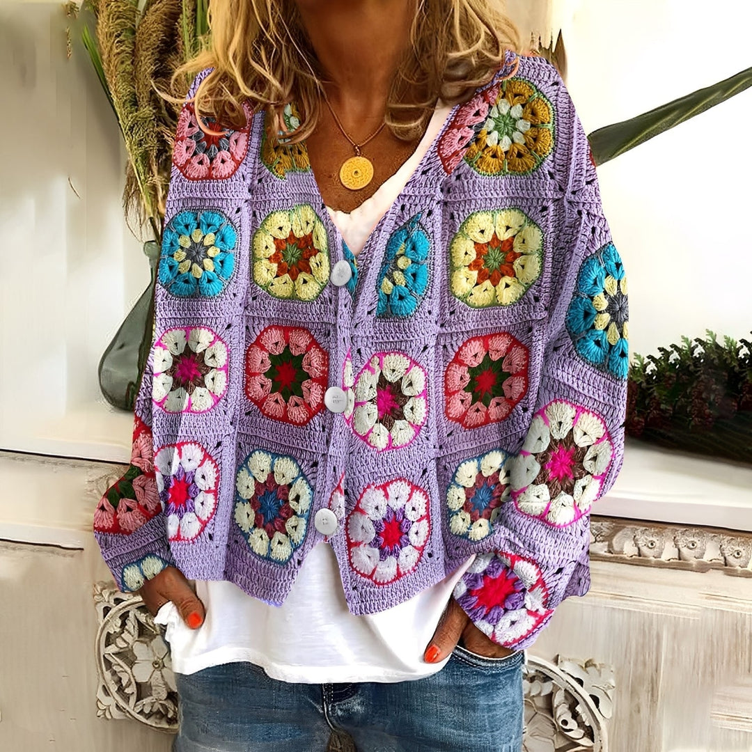Drune | Gemütlicher, weicher Damenpullover mit Muster