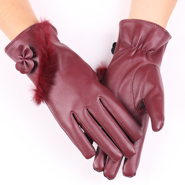 Drune | Warme Lederhandschuhe für Frauen