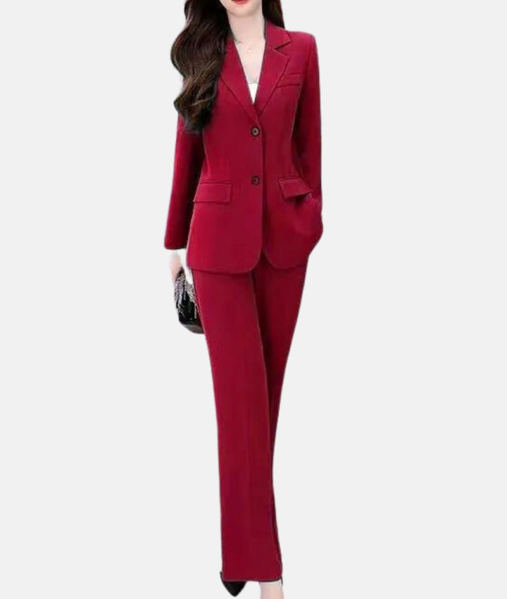 Drune | Eleganter Hosenanzug mit tailliertem Blazer