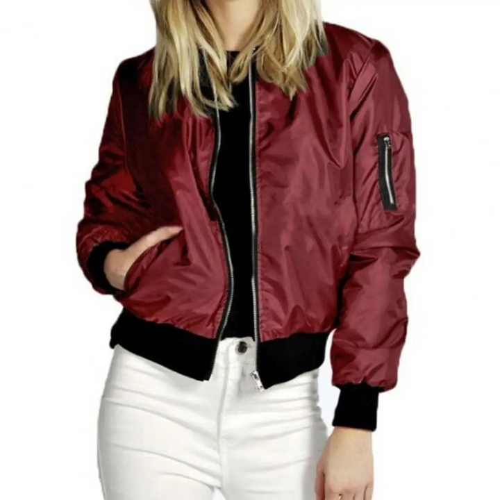 Drune | Sommerjacke für Frauen im kontrastfarbigen Patch-Stil