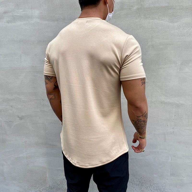 Drune | I T-Shirt aus Elastischem Sportmaterial