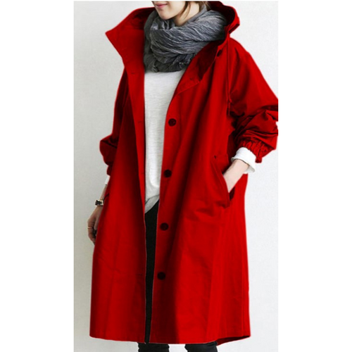Drune | trenchcoat - stilvolle lange wasserdichte Damenjacke