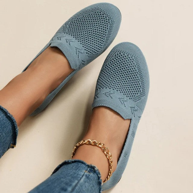 Drune | Blaue Atmungsaktive Netzschuhe