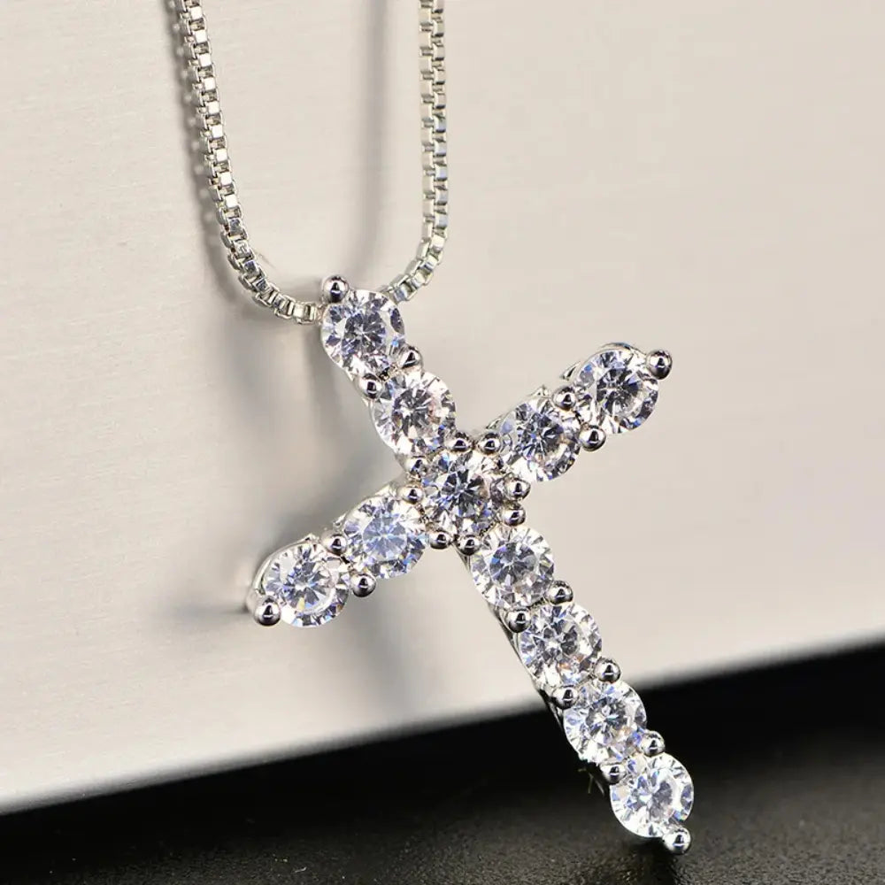 Drune | 925 Sterling Silber Kreuz Anhänger