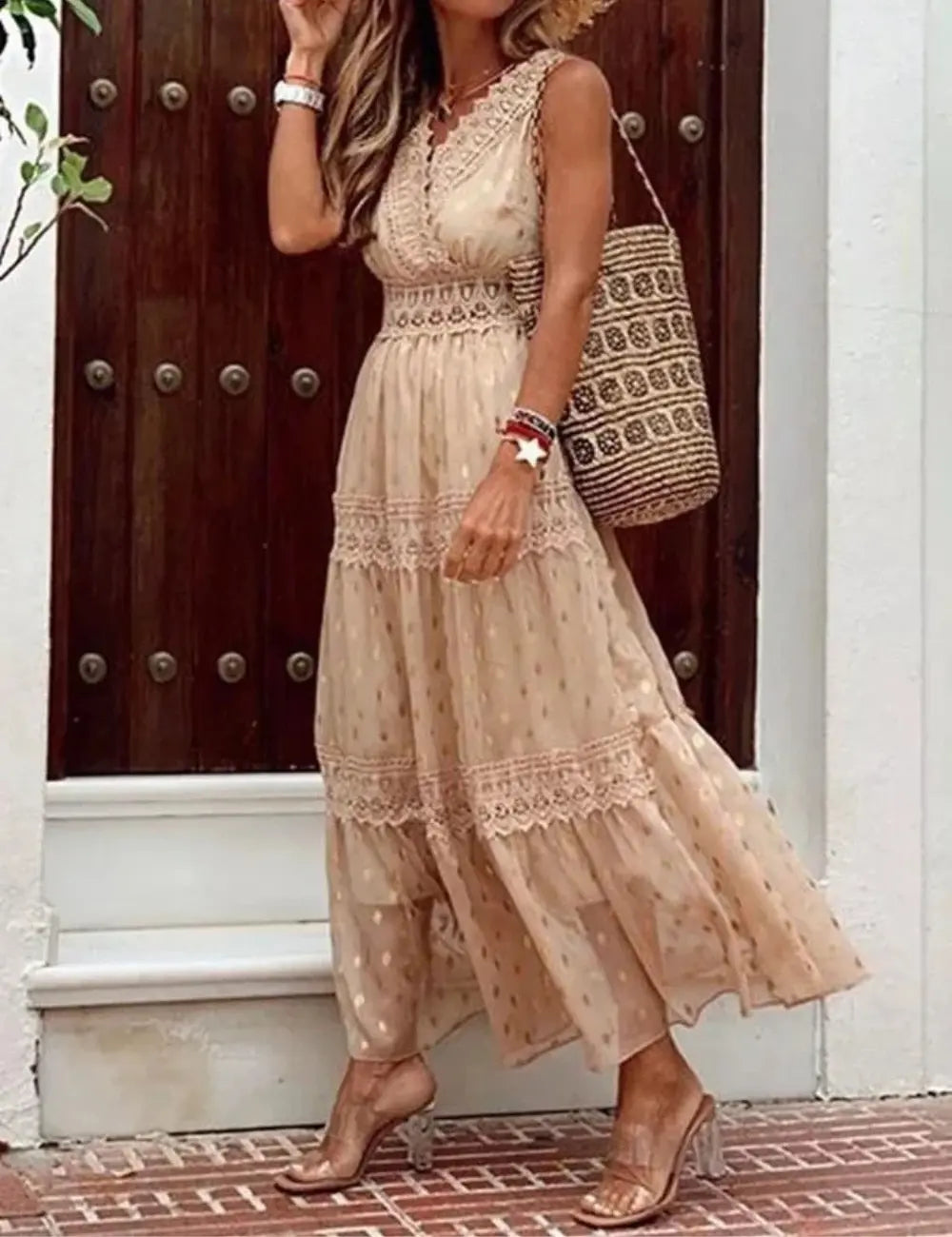 Drune | Elegante Maxi Sommerkleid