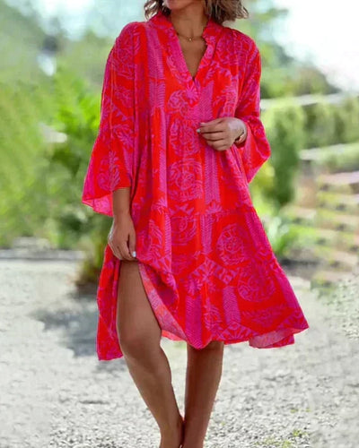 Drune | Boho Baumwollkleid