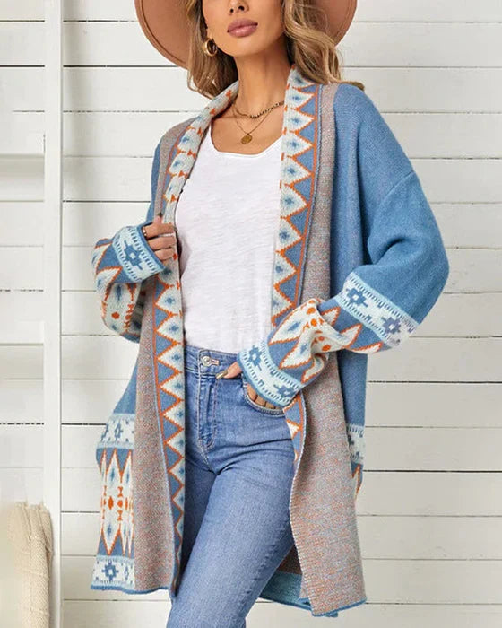 Drune | Lockere Jacke mit Aufdruck