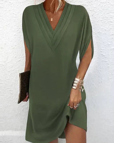 Drune | Damen V-Ausschnitt-Kleid