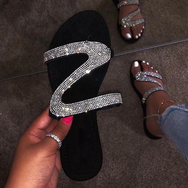 DruneElegante Glitzer-Sandale für Damen : 2024 Edition