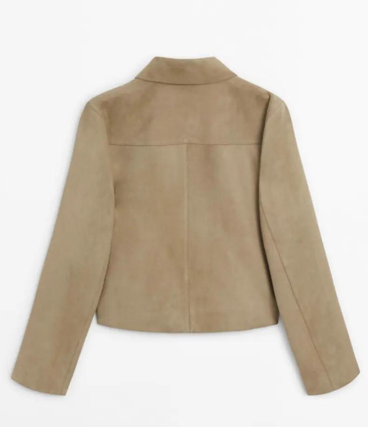 Drune | Klassische Wildlederjacke
