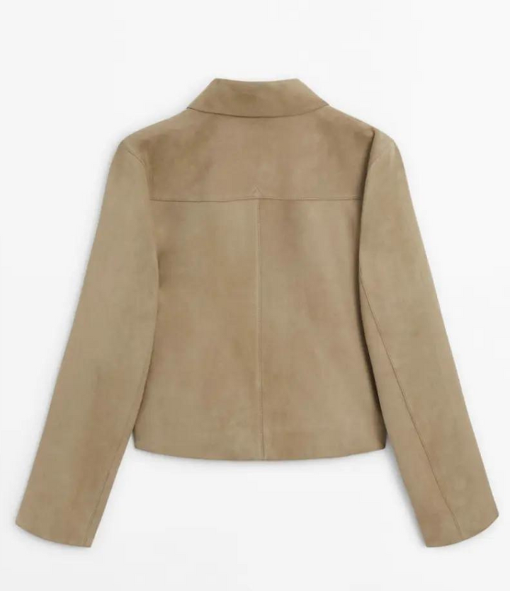 Drune | Klassische Wildlederjacke
