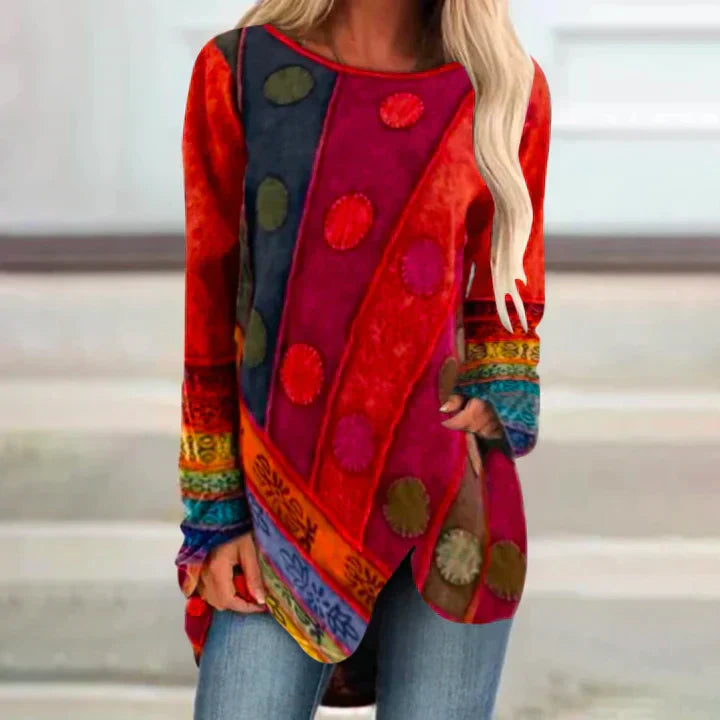 Drune | Farbige Vintage Tunika