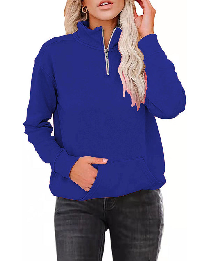 Drune | Sweatshirt mit Stehkragen