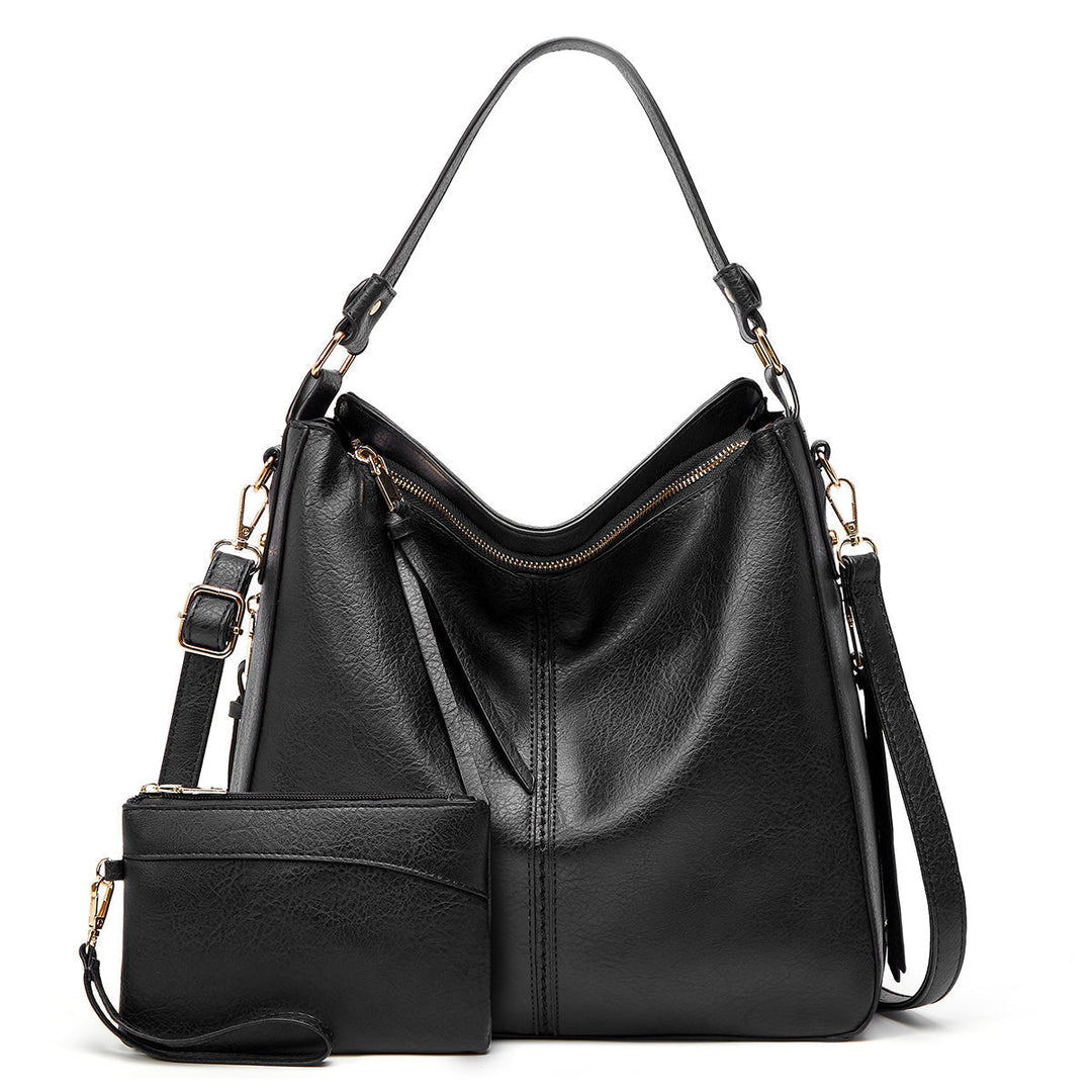 Drune | Vintage-Inspirierte Leder Hobo-Tasche