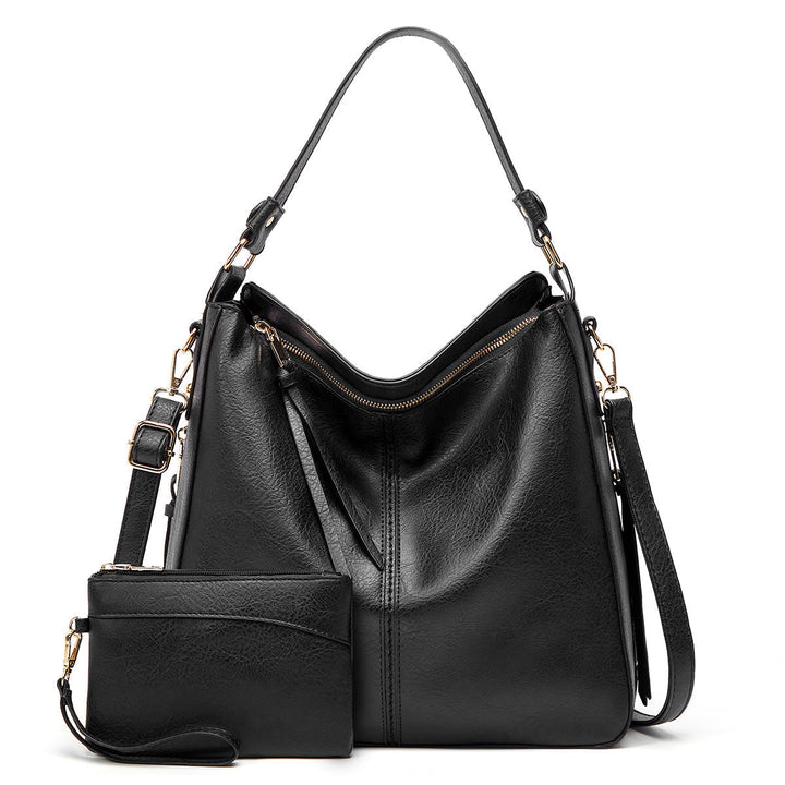 Drune | Vintage-Inspirierte Leder Hobo-Tasche