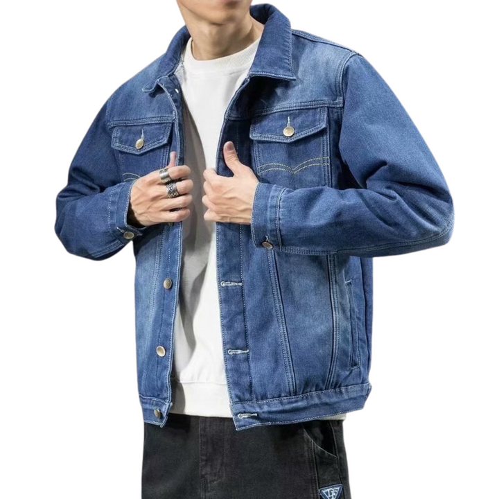 Drune | Stilvolle Winter-Jeansjacke für Männer
