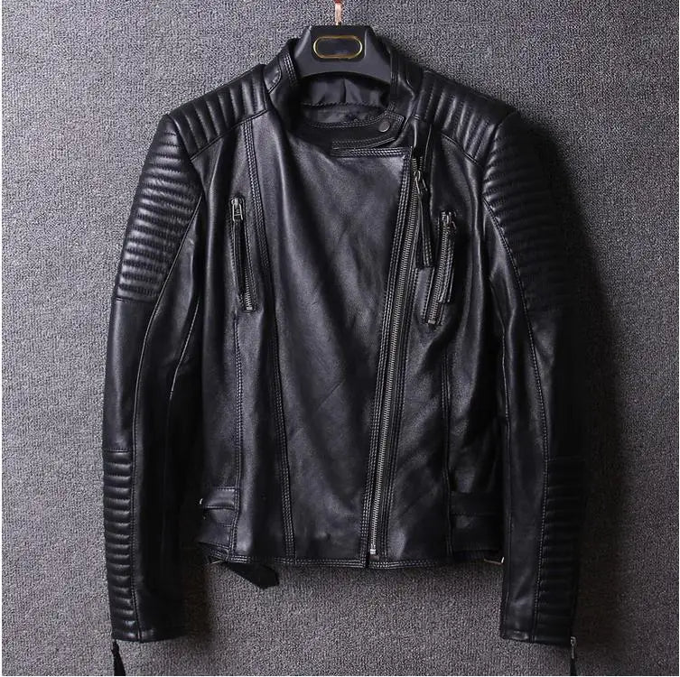 Drune | Kurze Bikerjacke Aus Pu-Leder Für Damen