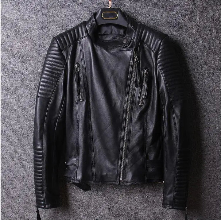 Drune | Kurze Bikerjacke Aus Pu-Leder Für Damen