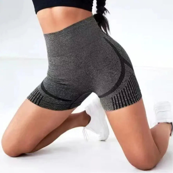 Drune | Hochtaillierte Yoga Sport Kurze Hose
