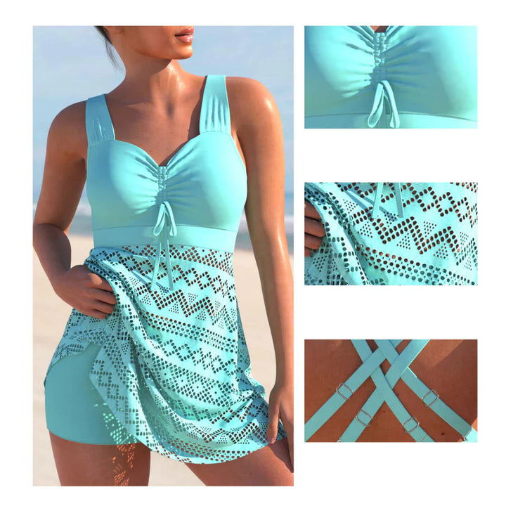 Drune | Komfort: Gepolstertes Tankini-Set für Strand- und Pooltage