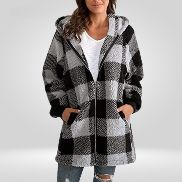 Drune | Schwarzer Mantel Damen