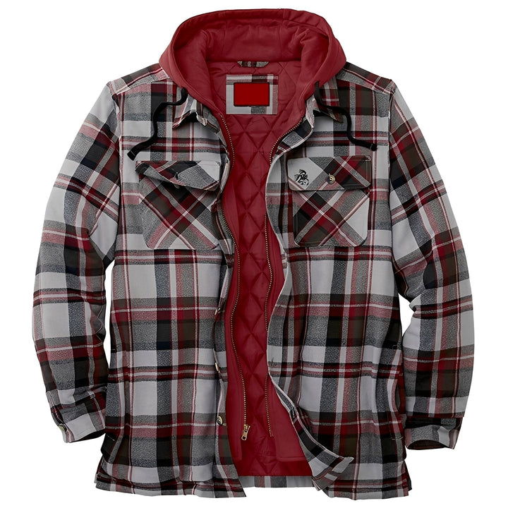 Drune | Casual Flanelljacke mit Karomuster für Männer