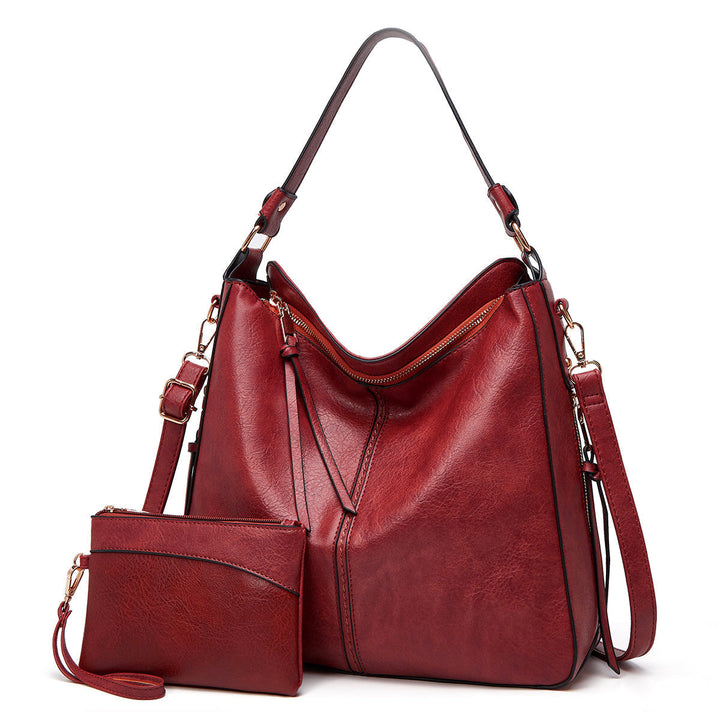 Drune | Vintage-Inspirierte Leder Hobo-Tasche