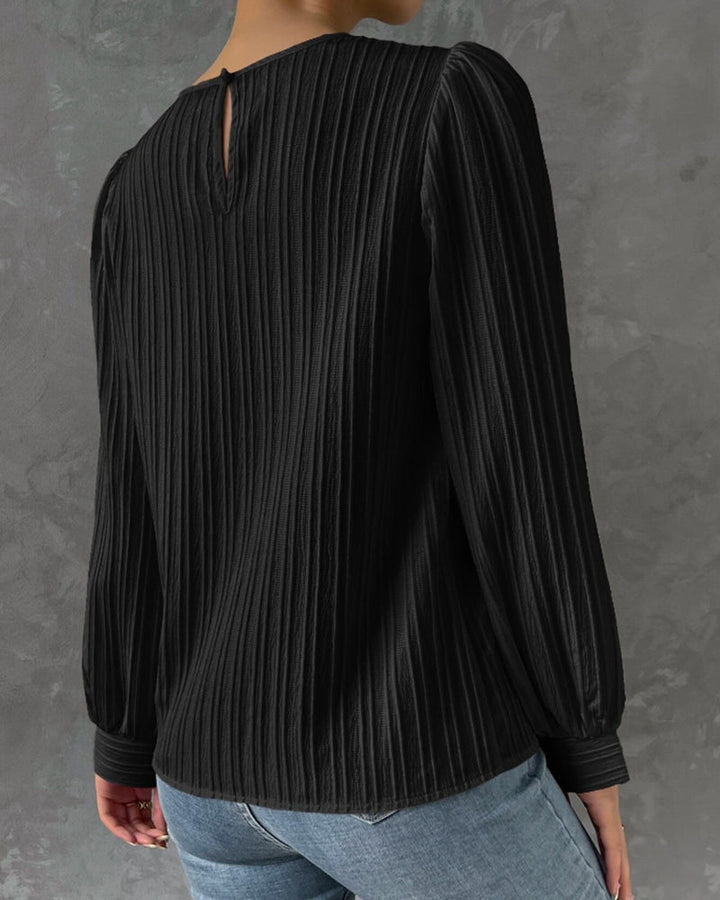 Drune- Elegante Puffbluse