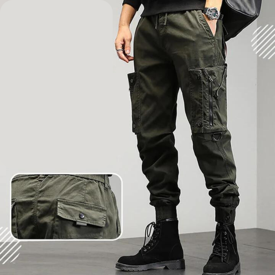 Drune | Herren Cargo Hose im praktischen Design