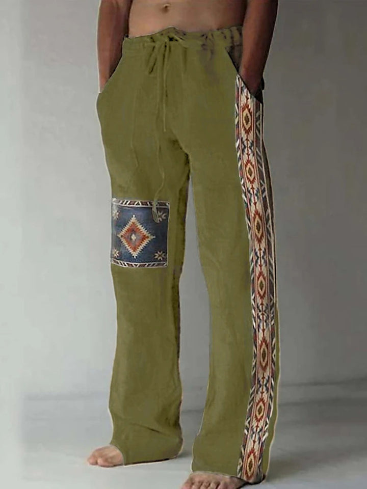 Drune | Baumwoll Leinen Hose Für Herren