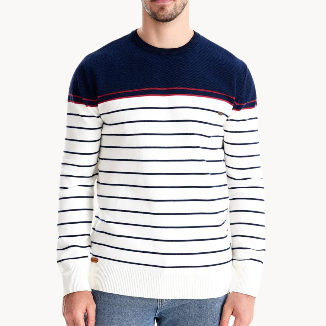Drune | Herren Strick Freizeit Pullover