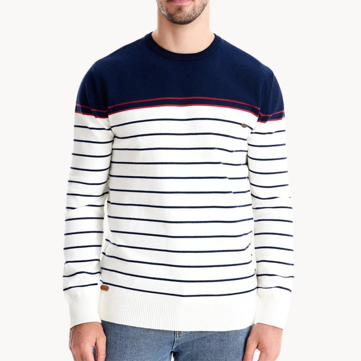 Drune | Herren Strick Freizeit Pullover