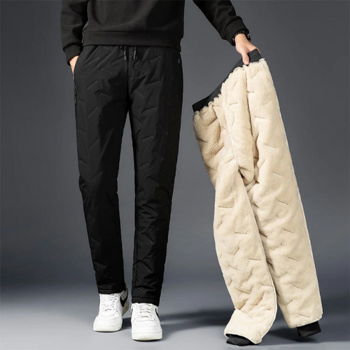 Drune | Herren Doppel-Lagen-Hosen - Fleece gefüttert & stilvolles Design