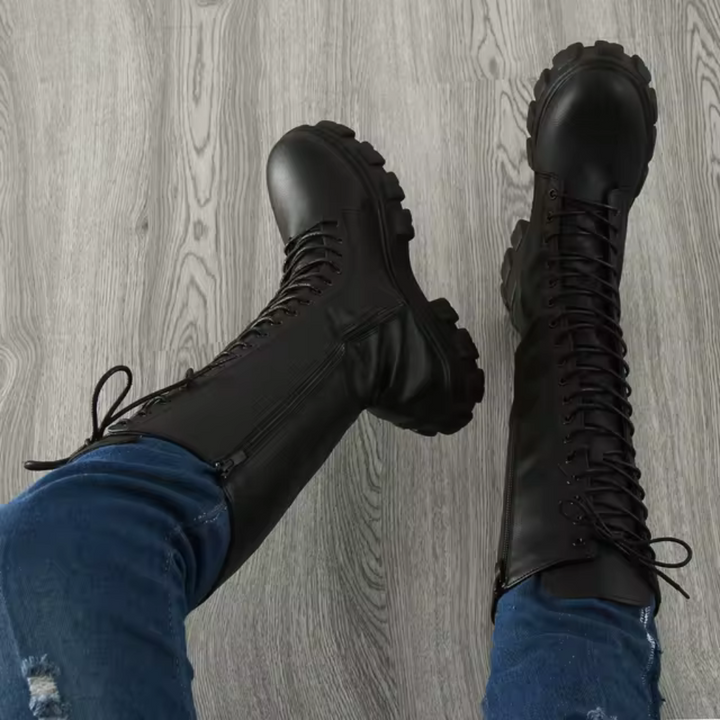 Drune | Moderne Lange Stiefel
