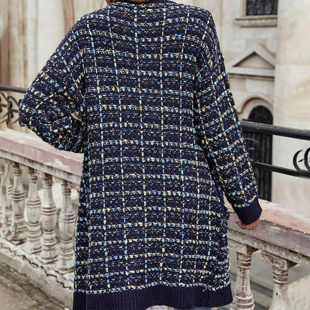 Drune | Bunte Lässige Strickjacke